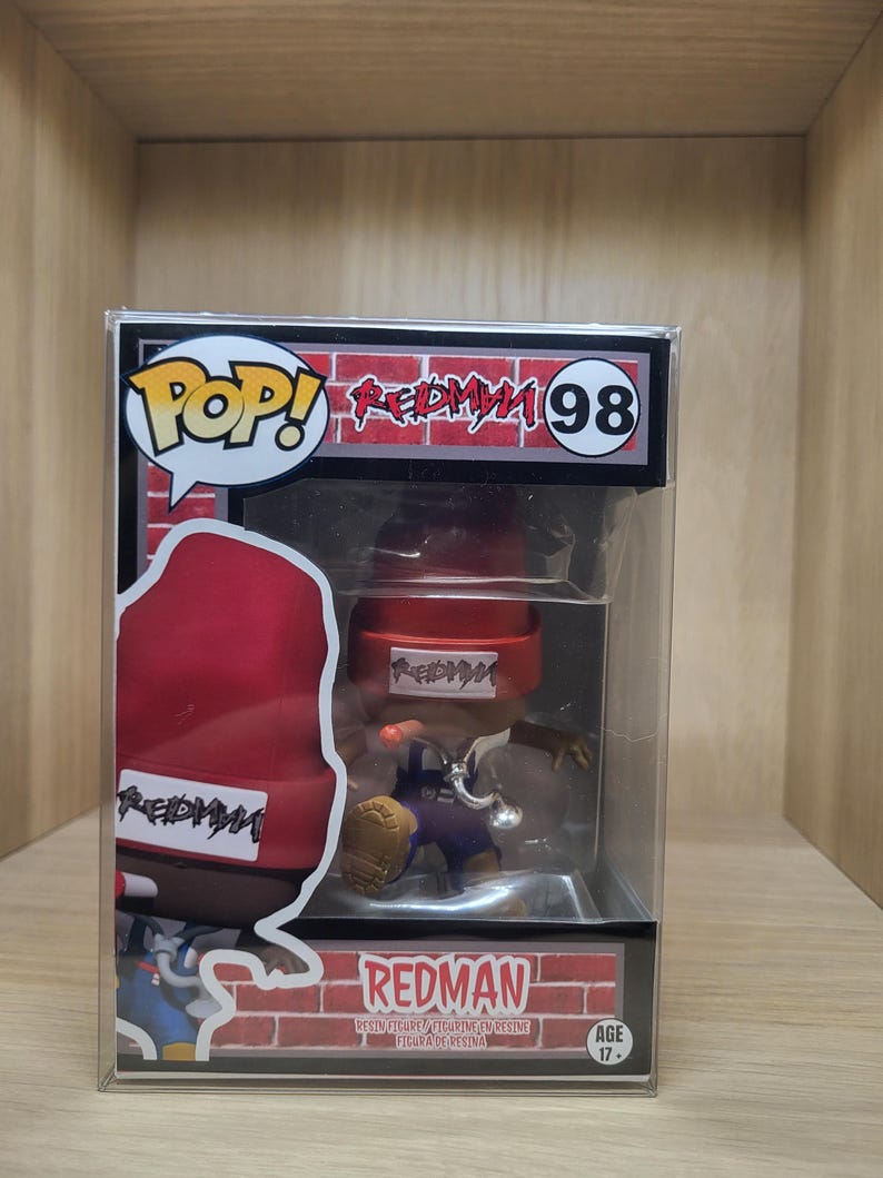 il_794xN.8027707154_o7ia.jpg Custom Redman Vinyl Figure - Personalized Collectible - Image 1